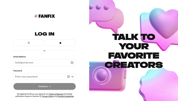 Fanfix Feature Announcements 07.01.2025